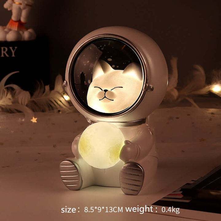Galaxy Guardian – Astronaut Pet Night Light - 3 Styles