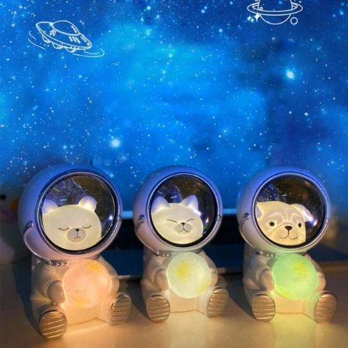 Galaxy Guardian – Astronaut Pet Night Light - 3 Styles