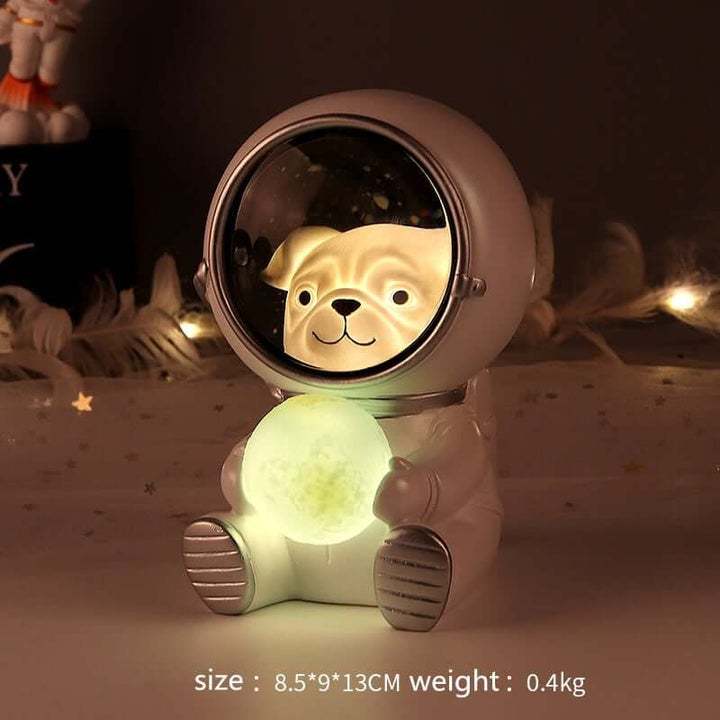 Galaxy Guardian – Astronaut Pet Night Light - 3 Styles